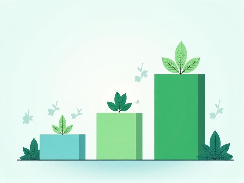 An infographic comparing energy consumption between a thermal cooker and a conventional stove. The thermal cooker's bar graph is significantly shorter, shaded in green, with icons of leaves and electricity plugs. The background features a minimalist design with soft blues and whites, emphasizing clarity and environmental impact.